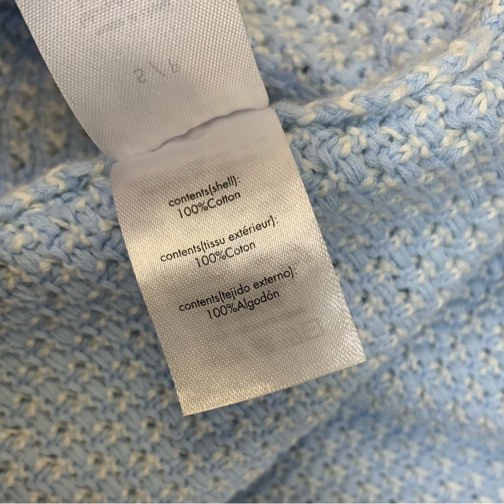 Rachel Parcell Bouclé Knit Blue Sweater Dress Size Small - Picture 7 of 8
